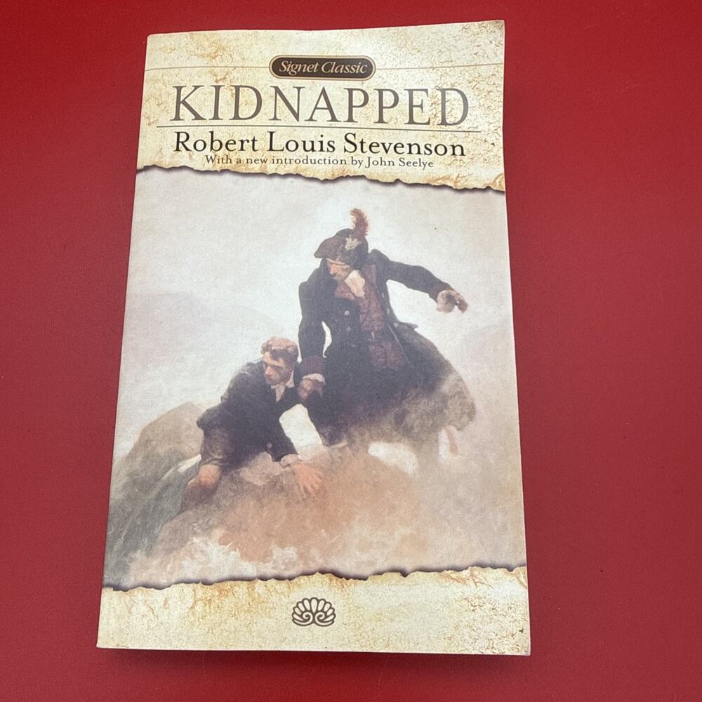 KIDNAPPED by Robert Louis STEVENSON! Vintage BANTAM Classic Paperback